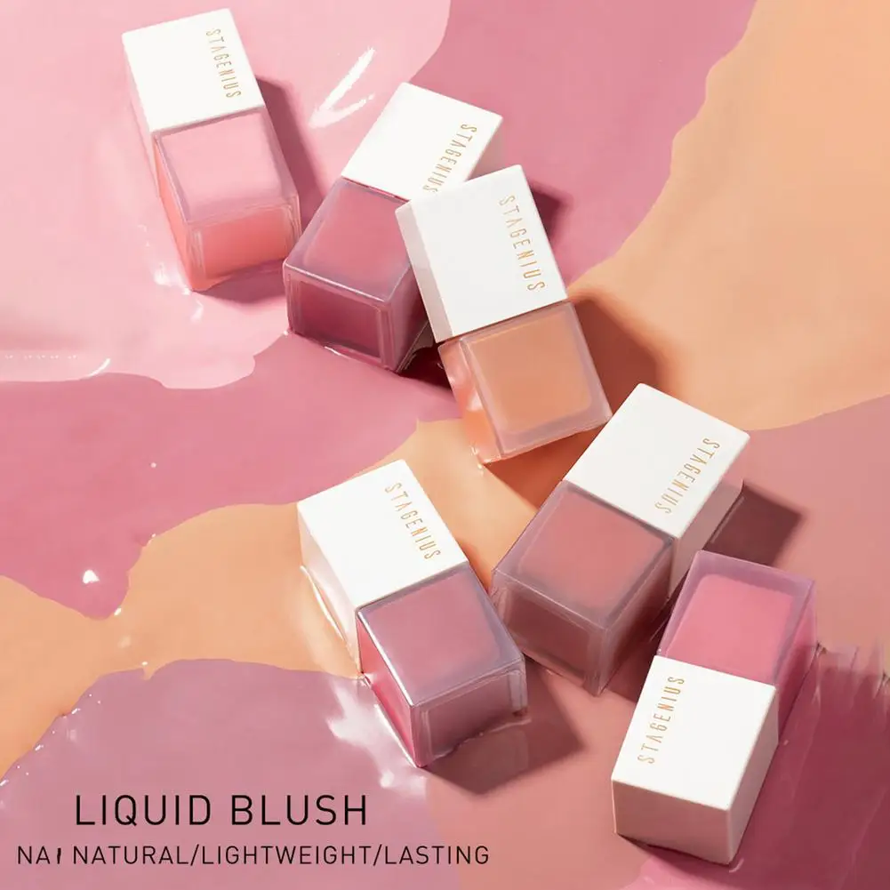 Face Liquid Blush Eyeshadow Blusher 6 Colors High Quality Pigment Long Lasting Natural Cheek Blush Cream Makeup Cosmetics TSLM1
Face Liquid Blush Eyeshadow Blusher 6 Colors High Quality Pigment Long Lasting Natural Cheek Blush Cream Makeup Cosmetics TSLM1