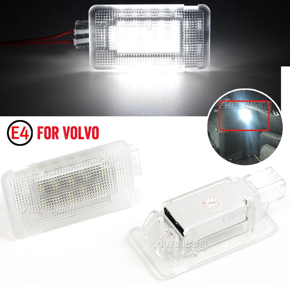 

LED Foot Well Light Courtesy Interior Lamps Fit for Volvo C30 C70 S60 S60L S80 V70&V70 XC XC70 XC90,Canbus Error Free Trunk Lamp