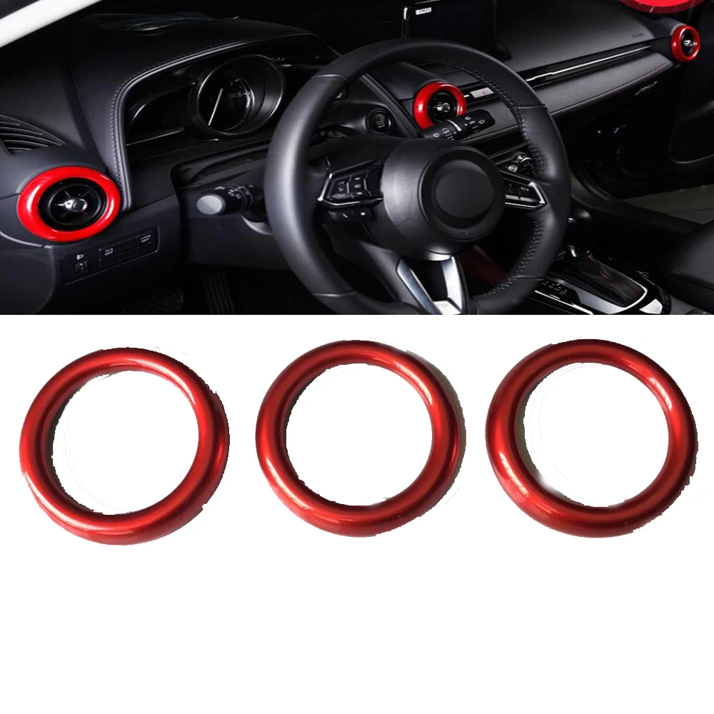 Для Mazda CX-3 CX3 2015-2018 2019 2020 ABS углеродное волокно стайлинга автомобилей Кондиционер вентиляционное отверстие выходное кольцо Крышка отделка Ак...
Для Mazda CX-3 CX3 2015-2018 2019 2020 ABS углеродное волокно стайлинга автомобилей Кондиционер вентиляционное отверстие выходное кольцо Крышка отделка Ак...