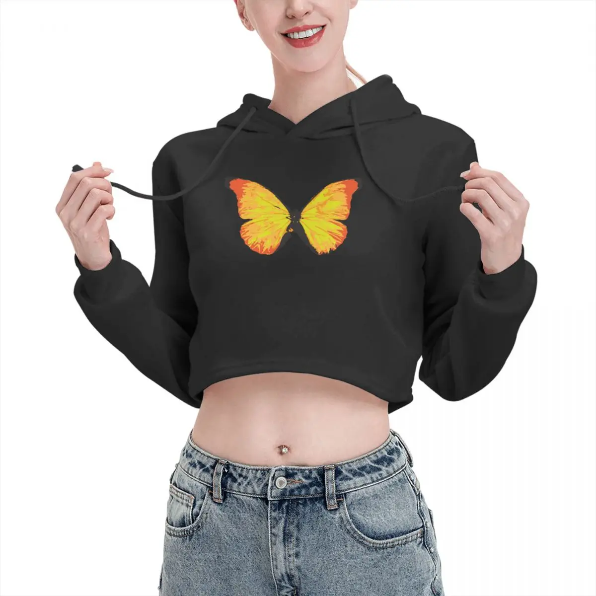 Butterfly Harajuku Women Cat Cropped Sweatshirts Awesome Long Sleeve Streetwear Graphic Punk Hooded Classic Fit Hooded Hoody
Butterfly Harajuku Women Cat Cropped Sweatshirts Awesome Long Sleeve Streetwear Graphic Punk Hooded Classic Fit Hooded Hoody