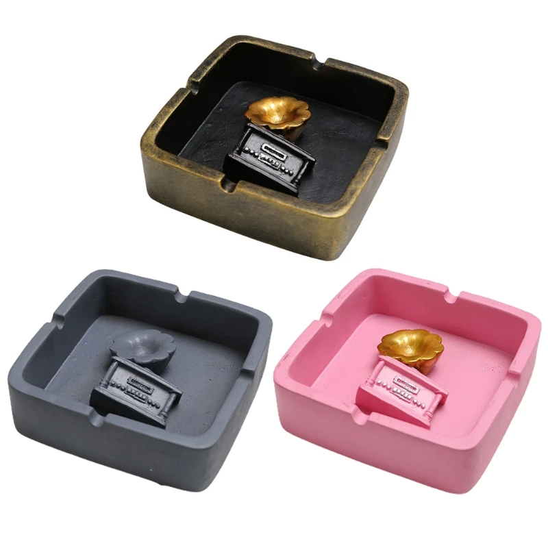 H7JB Nordic Creative Phonograph Shape Resin Ashtray Antique Cigarette Holder Decor
H7JB Nordic Creative Phonograph Shape Resin Ashtray Antique Cigarette Holder Decor