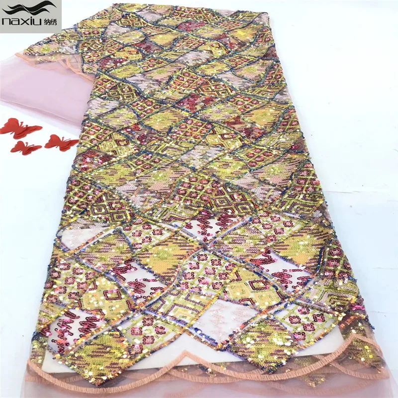 Madison Top Latest French net Laces with Sequins fabric Fabrics High Quality Sequins Tulle African Laces Fabric Nigerian
Madison Top Latest French net Laces with Sequins fabric Fabrics High Quality Sequins Tulle African Laces Fabric Nigerian