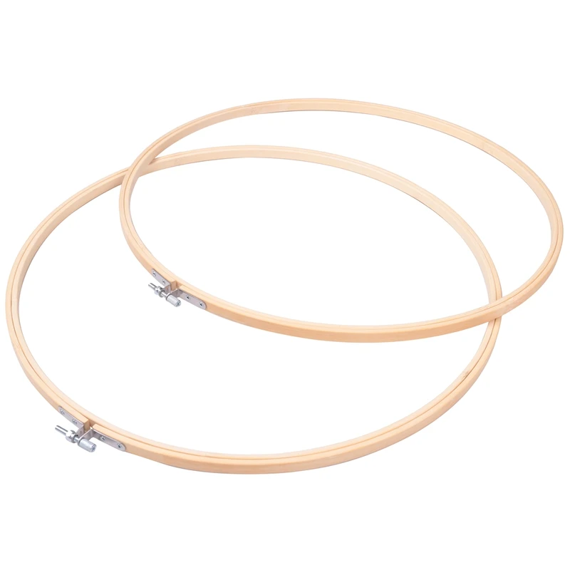 6 Pcs 16 Inch Embroidery Hoops Cross Stitch Hoop Ring for Art Craft Handy Sewing, Wedding Wreath Decor and Dream Catch
6 Pcs 16 Inch Embroidery Hoops Cross Stitch Hoop Ring for Art Craft Handy Sewing, Wedding Wreath Decor and Dream Catch