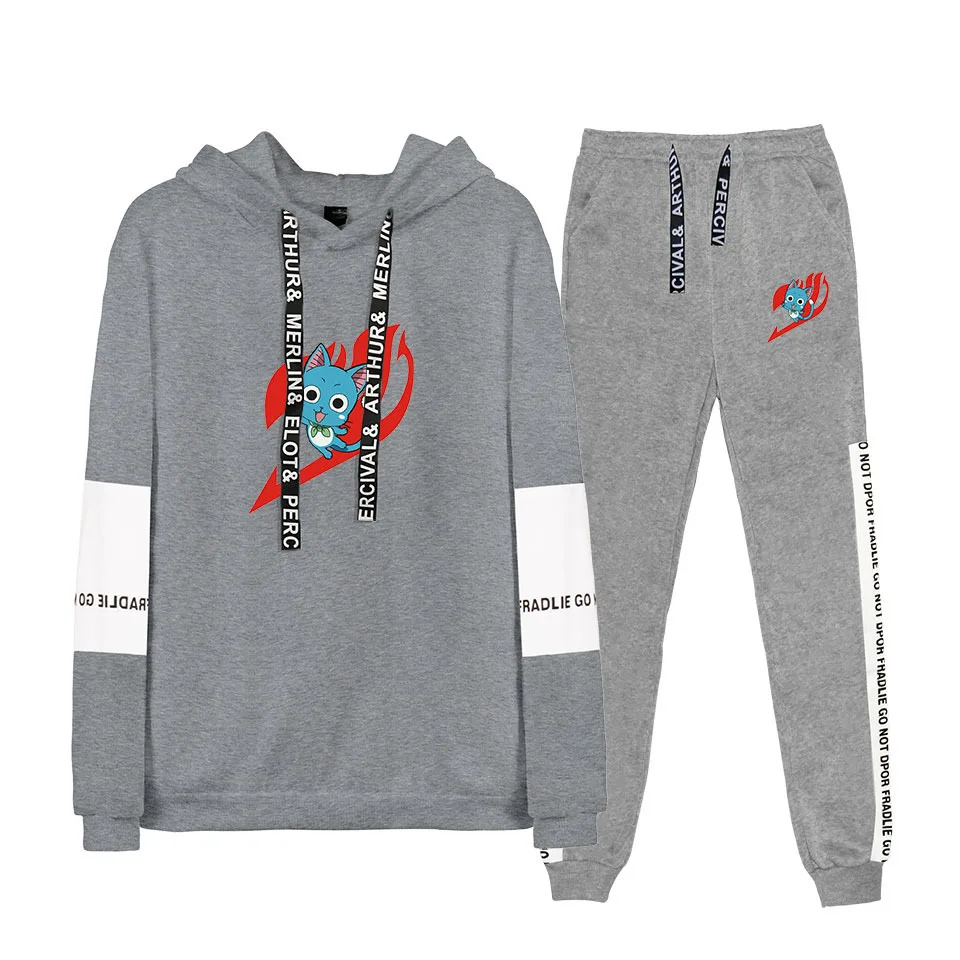FAIRY TAIL Track Suits Men Set Long Sleeve Hooded Sweatshirts + Sweatpants 2 Piece Set Casual Sport Suit Mens Tracksuit Set
FAIRY TAIL Track Suits Men Set Long Sleeve Hooded Sweatshirts + Sweatpants 2 Piece Set Casual Sport Suit Mens Tracksuit Set