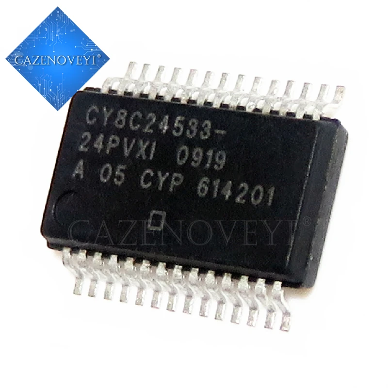 5 шт./лот CY8C24533-24PVXI CY8C24533 SSOP-28 в наличии
5 шт./лот CY8C24533-24PVXI CY8C24533 SSOP-28 в наличии