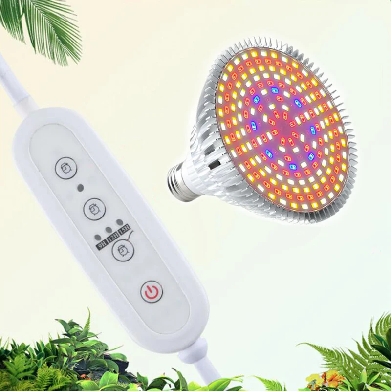 180W Full Spectrum Timing 184 LED Plant Grow Light Bulbs Flower Veg Growtent Growing Phyto Lamp Indoor Greenhouse Planter
180W Full Spectrum Timing 184 LED Plant Grow Light Bulbs Flower Veg Growtent Growing Phyto Lamp Indoor Greenhouse Planter