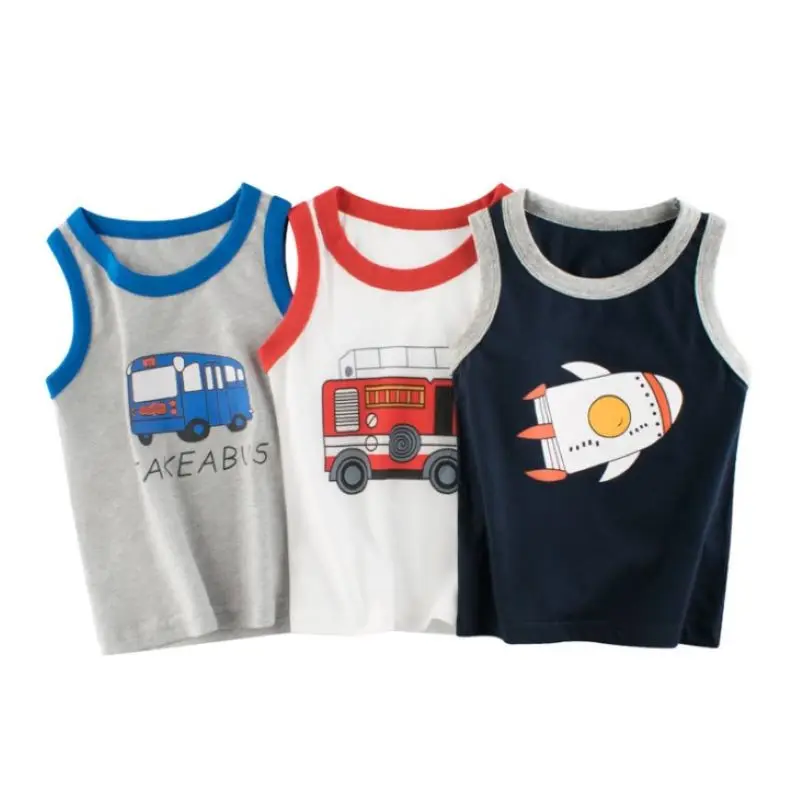 2-7Y Baby Kids Boys Vests T-shirts Children Summer Vest Top Outfit Kid Boy Girl Solid Tops Clothes Cotton Tees
2-7Y Baby Kids Boys Vests T-shirts Children Summer Vest Top Outfit Kid Boy Girl Solid Tops Clothes Cotton Tees