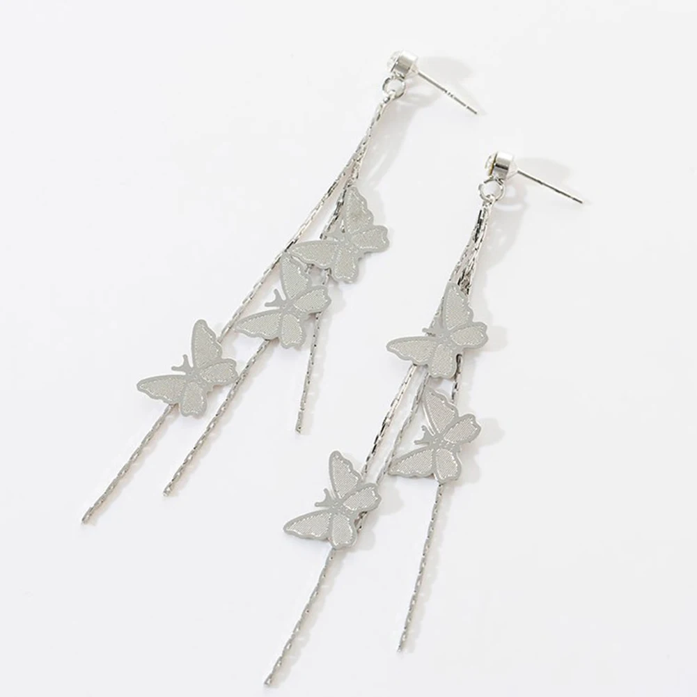 Shiny Three Butterfly Crystal Drop Earring Bijoux Long Tassel Dangle Earrings for Women Statement Earrings Jewelry Gifts
Shiny Three Butterfly Crystal Drop Earring Bijoux Long Tassel Dangle Earrings for Women Statement Earrings Jewelry Gifts