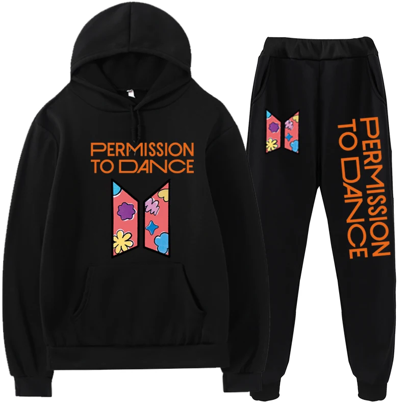 bangtan boys Sports 2 Pieces Set Sweatshirts Pullover Pants Suit Sweatpants Trousers Outfits Permission to Dance Casual Tracksui
bangtan boys Sports 2 Pieces Set Sweatshirts Pullover Pants Suit Sweatpants Trousers Outfits Permission to Dance Casual Tracksui