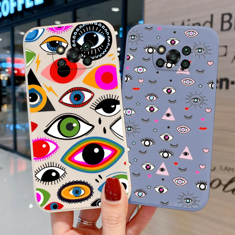 Mi 11 Lite Case For Poco F3 X3 NFC M3 Case Silicon Funda Xiaomi Redmi Note 10 Pro 9 8 7 9S 10S 9A 9C 9T 10T Colorful Eyes Covers
Mi 11 Lite Case For Poco F3 X3 NFC M3 Case Silicon Funda Xiaomi Redmi Note 10 Pro 9 8 7 9S 10S 9A 9C 9T 10T Colorful Eyes Covers