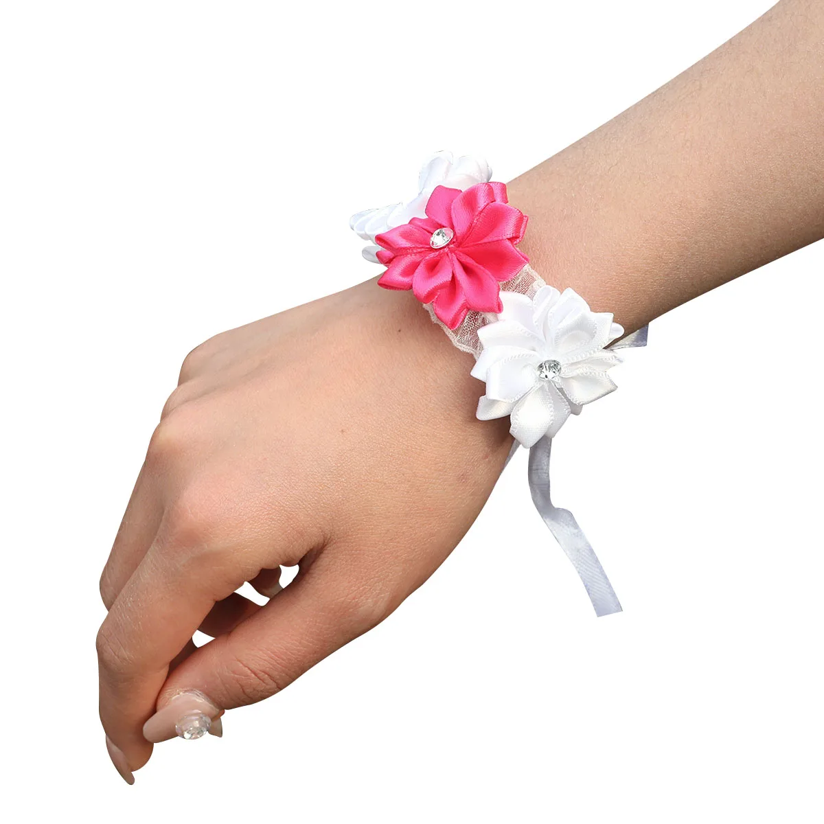 Wrist Flowers Prom Wrist Flower Girls Bridesmaid Hand Flowers Wrist Corsage Bracelet Lace-Up Flower Wedding Supply HOT
Wrist Flowers Prom Wrist Flower Girls Bridesmaid Hand Flowers Wrist Corsage Bracelet Lace-Up Flower Wedding Supply HOT