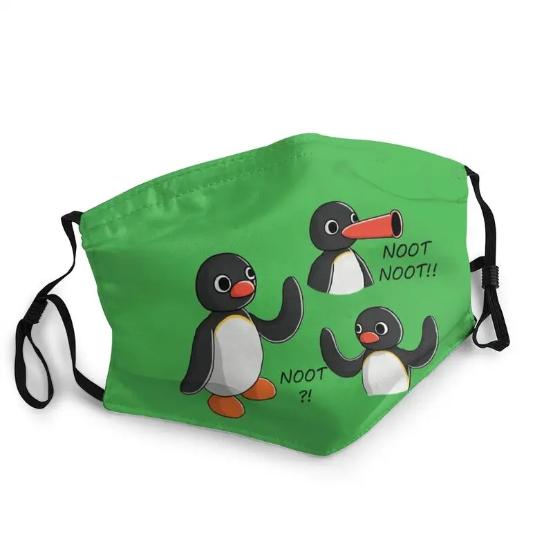 Pingu Noot Noot Reusable Mouth Face Mask Men Women Cartoon Penguin Lover Mask Anti Dust Protection Cover Respirator Muffle
Pingu Noot Noot Reusable Mouth Face Mask Men Women Cartoon Penguin Lover Mask Anti Dust Protection Cover Respirator Muffle