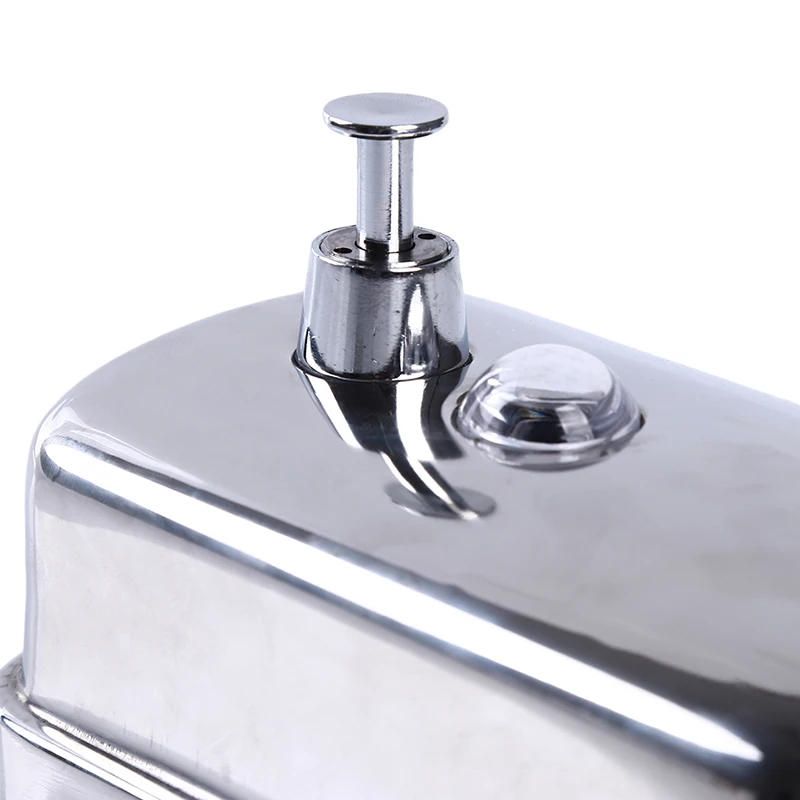 500ml Bathroom Wall-mounted Manual Soap Dispenser Stainless Steel Hand Sanitizer Shower Gel Bottle Kitchen Dish Soap Container
500ml Bathroom Wall-mounted Manual Soap Dispenser Stainless Steel Hand Sanitizer Shower Gel Bottle Kitchen Dish Soap Container