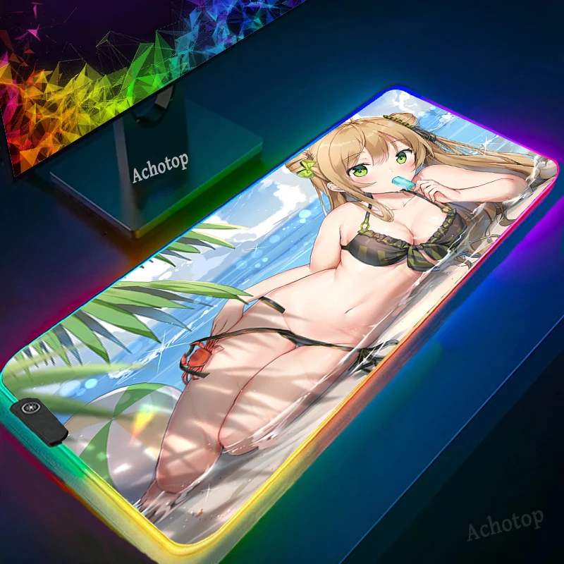Aexy Anime girl Large RGB Gaming Glow Mouse Pad Gamer Keyboard Mousepad LED Light XXL Wired Non-Slip Mouse Mice 7 Dazzle Colors
Aexy Anime girl Large RGB Gaming Glow Mouse Pad Gamer Keyboard Mousepad LED Light XXL Wired Non-Slip Mouse Mice 7 Dazzle Colors
