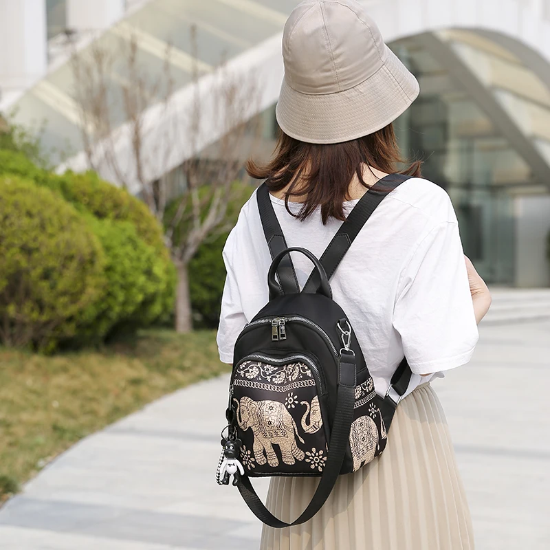 Fashion Cartoon Printing Women Travel Backpack High Quality Durable Oxford Girls School Backpack Casual Female Top Handle Bag
Fashion Cartoon Printing Women Travel Backpack High Quality Durable Oxford Girls School Backpack Casual Female Top Handle Bag
