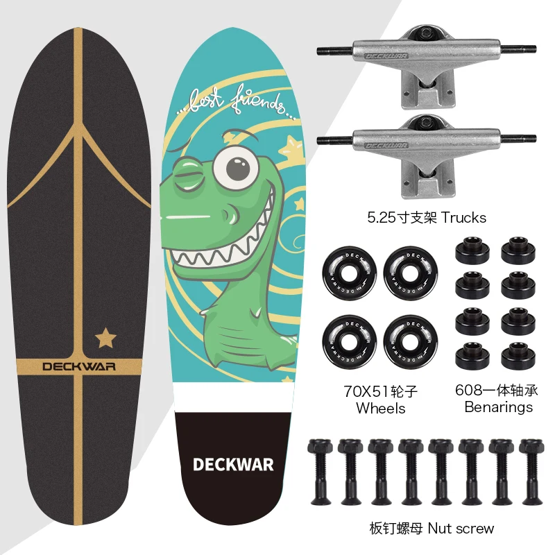 Adults Beginners Skateboard Hardware Professional Cruiser Skateboard High Quality Patinetas De Skate Sports Accessories DK50SB
Adults Beginners Skateboard Hardware Professional Cruiser Skateboard High Quality Patinetas De Skate Sports Accessories DK50SB
