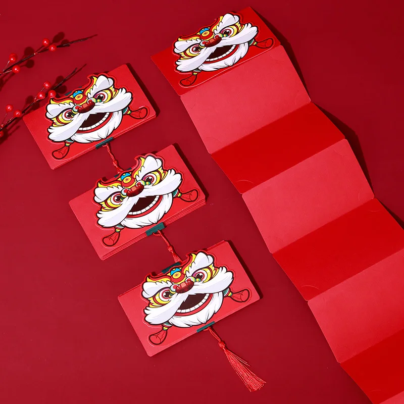 1Pcs 2022 Chinese New Year Red Envelopes Cartoon Tiger Hongbao Spring Festival Money Pockets Wedding Lucky Packets Gift Bag
1Pcs 2022 Chinese New Year Red Envelopes Cartoon Tiger Hongbao Spring Festival Money Pockets Wedding Lucky Packets Gift Bag