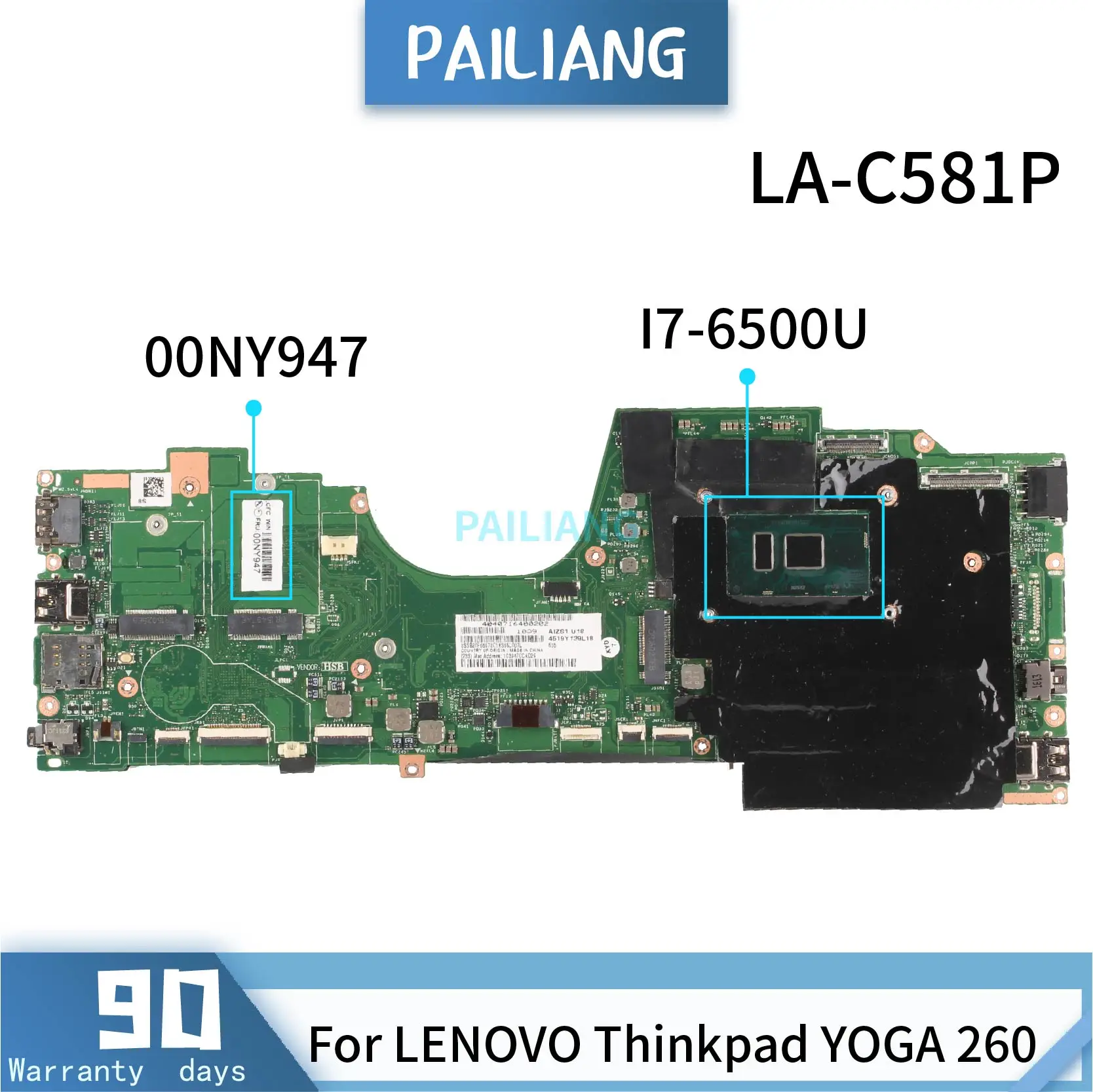 Материнская плата для ноутбука LENOVO Thinkpad YOGA 260 SR2EZ I7-6500U 00NY947, материнская плата DDR3 для ноутбука
Материнская плата для ноутбука LENOVO Thinkpad YOGA 260 SR2EZ I7-6500U 00NY947, материнская плата DDR3 для ноутбука