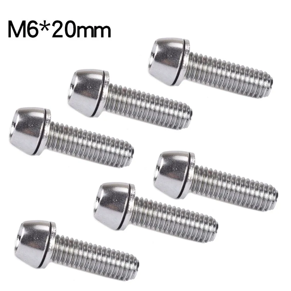 6pcs/set MTB Bicycle Handlebar Screws Titanium-plated Colorful Stainless Steel Screws M5/M6 Stem Riser Screw In Bolts Bike Part
6pcs/set MTB Bicycle Handlebar Screws Titanium-plated Colorful Stainless Steel Screws M5/M6 Stem Riser Screw In Bolts Bike Part
