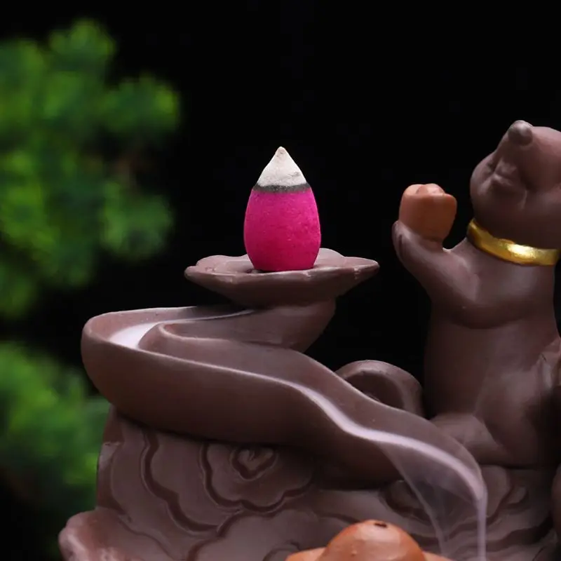 New Lucky Mouse Censer Creative Home Decoration Auspicious Aroma Burner Tower Incense Holder Office Ornaments Home Decor
New Lucky Mouse Censer Creative Home Decoration Auspicious Aroma Burner Tower Incense Holder Office Ornaments Home Decor