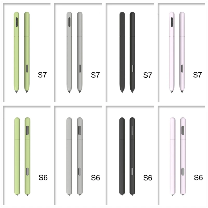Простой деловой пенал для Sam-sung Galaxy- Tab S6 S7 S-Pen Cover милый мультяшный силиконовый