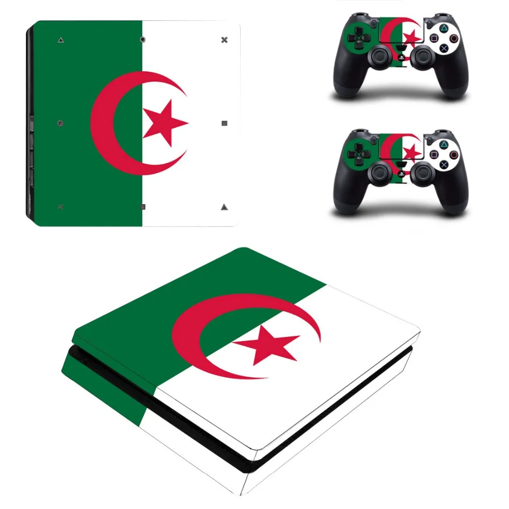 

Turkey National Flag PS4 Slim Skin Sticker For Sony PlayStation 4 Console and Controllers PS4 Slim Skins Sticker Decal Vinyl
