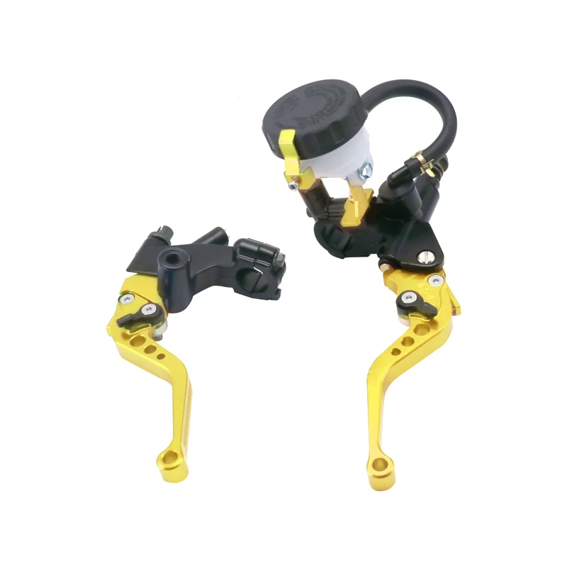 Alconstar 1 Pair Motorbike Motorcycle 7/8" 22mm Gold Brake Clutch Levers Master Cylinder Reservoir For Honda Kawasaki YamahaD10
Alconstar 1 Pair Motorbike Motorcycle 7/8" 22mm Gold Brake Clutch Levers Master Cylinder Reservoir For Honda Kawasaki YamahaD10