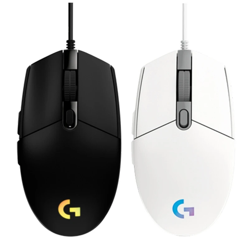 G102 Lightsync Wired Gaming Mouse Backlit Mechanica Side Button Glare Mouse Optical 8000DPI for Desktop Laptop
G102 Lightsync Wired Gaming Mouse Backlit Mechanica Side Button Glare Mouse Optical 8000DPI for Desktop Laptop