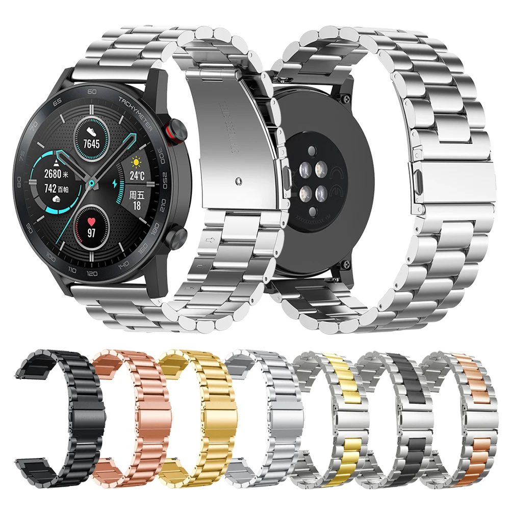Classic Metal Strap For HUAWEI HONOR Magic Watch 2 46mm 42mm Band Correa for HONOR Magic Watchband Bracelet MagicWatch2
Classic Metal Strap For HUAWEI HONOR Magic Watch 2 46mm 42mm Band Correa for HONOR Magic Watchband Bracelet MagicWatch2
