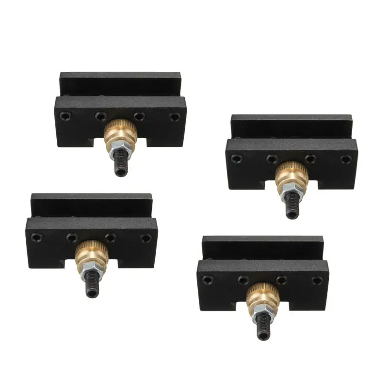 4PCS Mini Lathe Quick Change Post Mill Tool Holder CCMT TCMT Milling Insert Turning Tool Post Holder
4PCS Mini Lathe Quick Change Post Mill Tool Holder CCMT TCMT Milling Insert Turning Tool Post Holder
