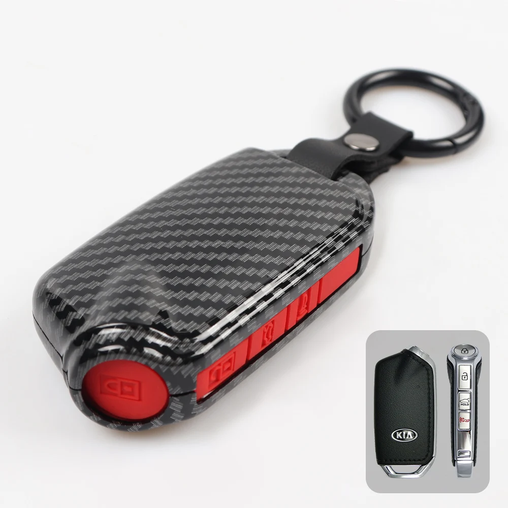 For Kia Stinger GT CK K9 K900 2017 2018 2019 2020 2021 Car Key Cover Case 4 Buttons Carbon Fiber Car Styling Accessories
For Kia Stinger GT CK K9 K900 2017 2018 2019 2020 2021 Car Key Cover Case 4 Buttons Carbon Fiber Car Styling Accessories