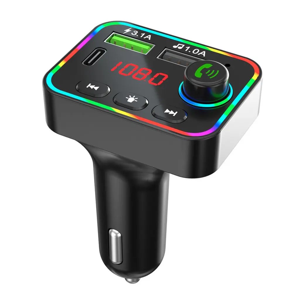 Intelligent Car Wireless 5.0 Chip Player F4 Transmitter Atmosphere Lamp U Disk Card Strengthen Shockproof Player Drop Shipping
Intelligent Car Wireless 5.0 Chip Player F4 Transmitter Atmosphere Lamp U Disk Card Strengthen Shockproof Player Drop Shipping