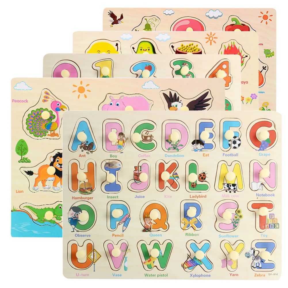 Educational Toys Tangram Jigsaw Montessori Wooden Puzzle Hand Grab Boards Marine Vehicle Baby Cartoon Animal Fruits Puzzles Toy
Educational Toys Tangram Jigsaw Montessori Wooden Puzzle Hand Grab Boards Marine Vehicle Baby Cartoon Animal Fruits Puzzles Toy
