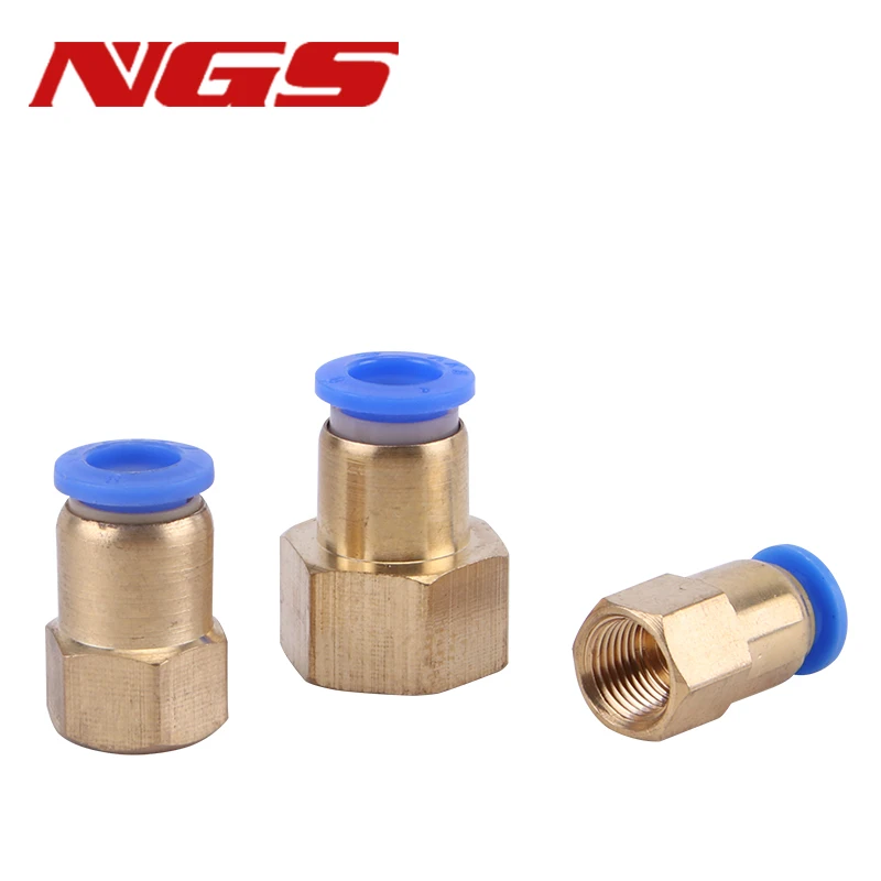 PCF Pneumatic Connector Quick Brass Joint Fitting 1/8" 3/8" 1/2" 1/4" BSP Female Thread 4mm 6mm 8mm 10mm 12mm Hose Tube
PCF Pneumatic Connector Quick Brass Joint Fitting 1/8" 3/8" 1/2" 1/4" BSP Female Thread 4mm 6mm 8mm 10mm 12mm Hose Tube