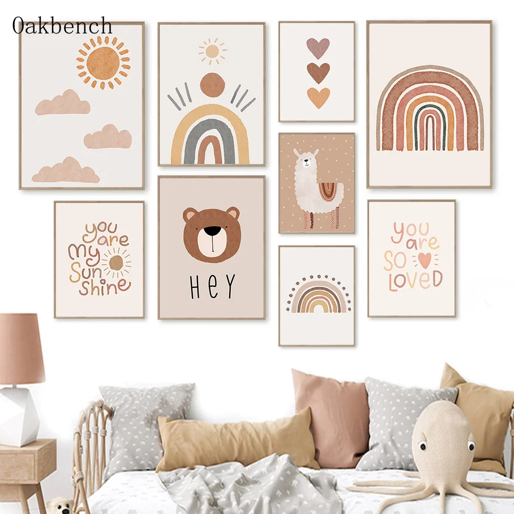 Boho Painting Cactus Canvas Poster Unicorn Alpaca Art Print Rainbow Sunshine Paintings Nursery Wall Pictures Kids Room Decor
Boho Painting Cactus Canvas Poster Unicorn Alpaca Art Print Rainbow Sunshine Paintings Nursery Wall Pictures Kids Room Decor