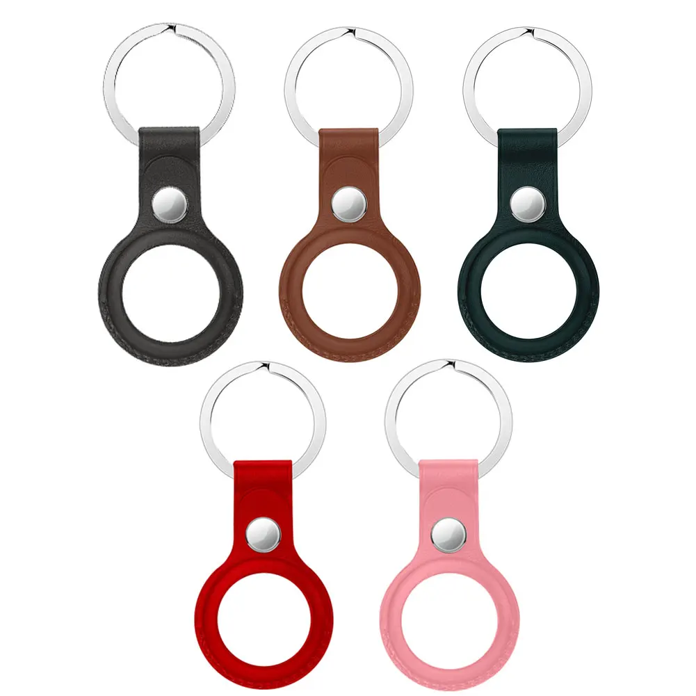 Leather/Silicone Protective Case For Apple Airtags Location Tracker Cover With Keychain For AirTags Anti-Lost Anti-Scratch Case
Leather/Silicone Protective Case For Apple Airtags Location Tracker Cover With Keychain For AirTags Anti-Lost Anti-Scratch Case