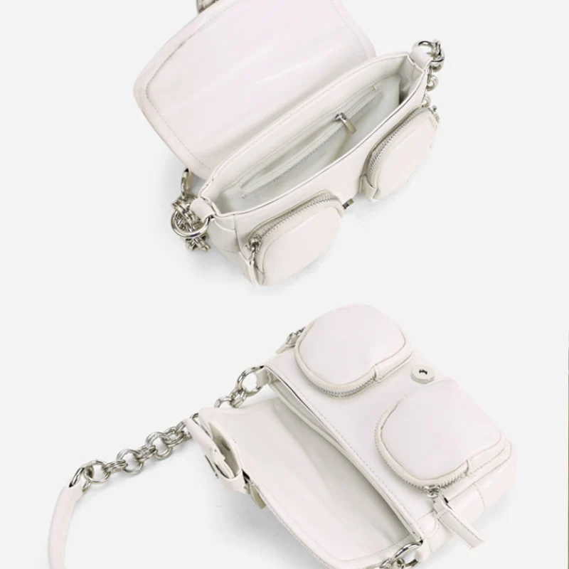 Fashion Baguette Bags for Women Designer Chains Shoulder Bag Pu Soft Leather Ladies Party Purses and Handbags Clutch Pocket
Fashion Baguette Bags for Women Designer Chains Shoulder Bag Pu Soft Leather Ladies Party Purses and Handbags Clutch Pocket