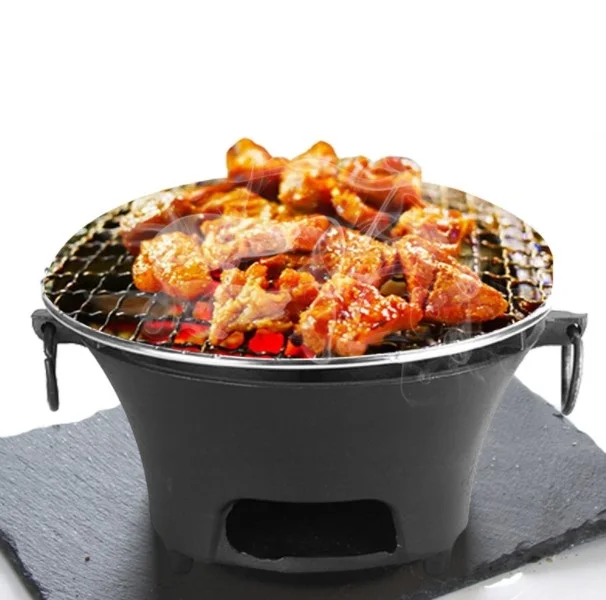 Portable cast iron charcoal barbecue grill table BBQ home outdoor barbecue stove heating brazier Oil burner 22*14CM 037-4
Portable cast iron charcoal barbecue grill table BBQ home outdoor barbecue stove heating brazier Oil burner 22*14CM 037-4