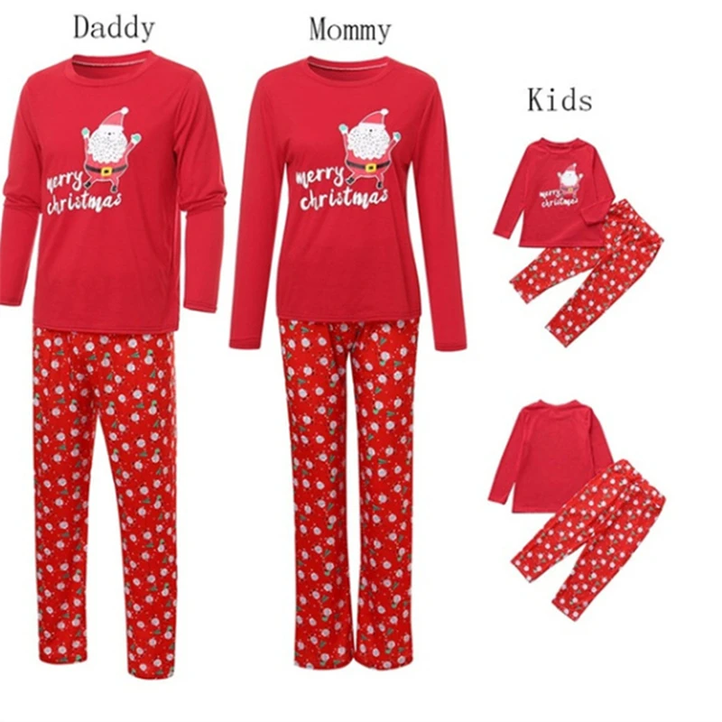 QSROCIO Women's Pajamas Set Christmas Family Sleepwear Parent-Child Cotton Santa Claus Homewear Costume Casual Pyjamas Femme
QSROCIO Women's Pajamas Set Christmas Family Sleepwear Parent-Child Cotton Santa Claus Homewear Costume Casual Pyjamas Femme
