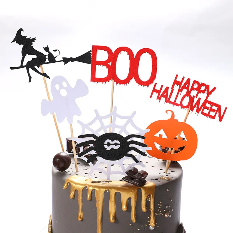 Happy Halloween Cake Topper Pumpkin Ghost Bat Witch Ghost Castle Black Cat Horror Cupcake Toppers Halloween Party Baking Decor
Happy Halloween Cake Topper Pumpkin Ghost Bat Witch Ghost Castle Black Cat Horror Cupcake Toppers Halloween Party Baking Decor