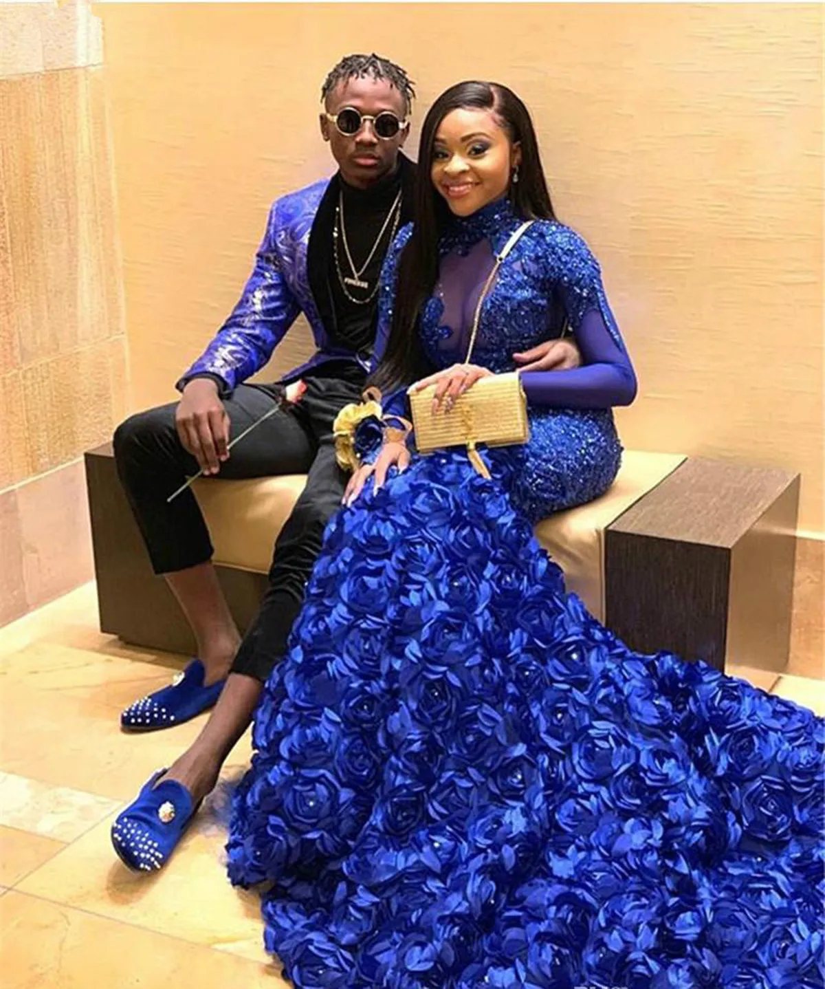 Royal Blue Prom Dresses Mermaid Long Sleeve Appliques Formal Pageant Holidays Wear Graduation Evening Party Gowns Plus Size
Royal Blue Prom Dresses Mermaid Long Sleeve Appliques Formal Pageant Holidays Wear Graduation Evening Party Gowns Plus Size