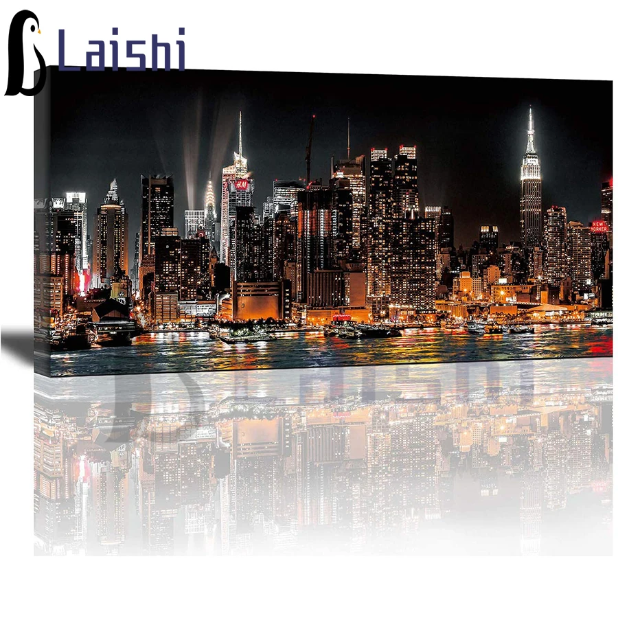 Картина стразы, мозаика, архитектура Нью-Йорка, вышивка ночным видением, алмазная живопись, распродажа, хрустальные бусины, домашний декор 
Картина стразы, мозаика, архитектура Нью-Йорка, вышивка ночным видением, алмазная живопись, распродажа, хрустальные бусины, домашний декор