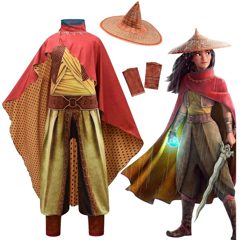 Movie Raya And The Last Dragon Raya Cosplay Battle Suit Women Outfit Cloak Dragon Princes Costume Custom Made
Movie Raya And The Last Dragon Raya Cosplay Battle Suit Women Outfit Cloak Dragon Princes Costume Custom Made