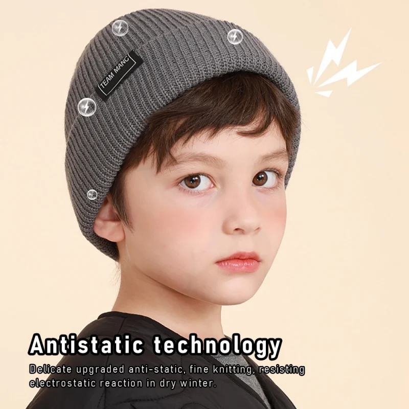 Winter Knitted Hat Children Winter Warm Kids Beanie Cap Boys Girls Windproof Thickened Hedging Wool Casual Caps Solid Headwear
Winter Knitted Hat Children Winter Warm Kids Beanie Cap Boys Girls Windproof Thickened Hedging Wool Casual Caps Solid Headwear
