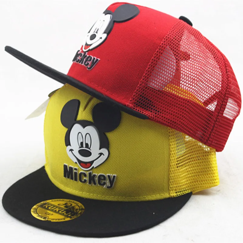 Disney 2021 New Children's Cartoon Hat Boys and Girls Sunshade Baseball Hat Hip Hop Sun Hat Mickey Mouse Series baby hat 
Disney 2021 New Children's Cartoon Hat Boys and Girls Sunshade Baseball Hat Hip Hop Sun Hat Mickey Mouse Series baby hat
