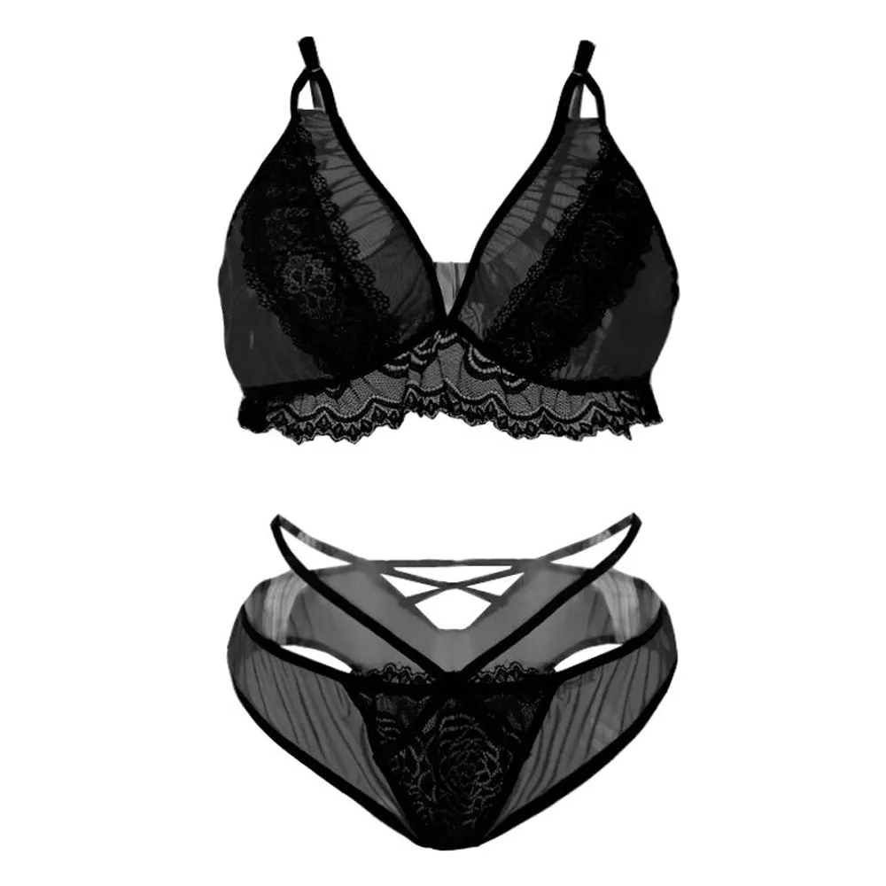 Plus Size 3XL-5XL Lingerie Sexy Bra Sets Panty G-string Set Sexy Transparent Lingerie Set Lace Muslin Bra & Brief Sets Underwear
Plus Size 3XL-5XL Lingerie Sexy Bra Sets Panty G-string Set Sexy Transparent Lingerie Set Lace Muslin Bra & Brief Sets Underwear