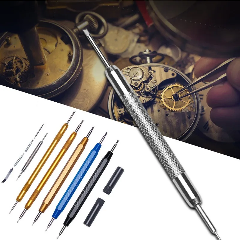 Aluminum Alloy Watch Repair Tool For Watch Band Replacement Watch Band Strap Spring Bar Scale Remover Tool Spring Bar Tool
Aluminum Alloy Watch Repair Tool For Watch Band Replacement Watch Band Strap Spring Bar Scale Remover Tool Spring Bar Tool
