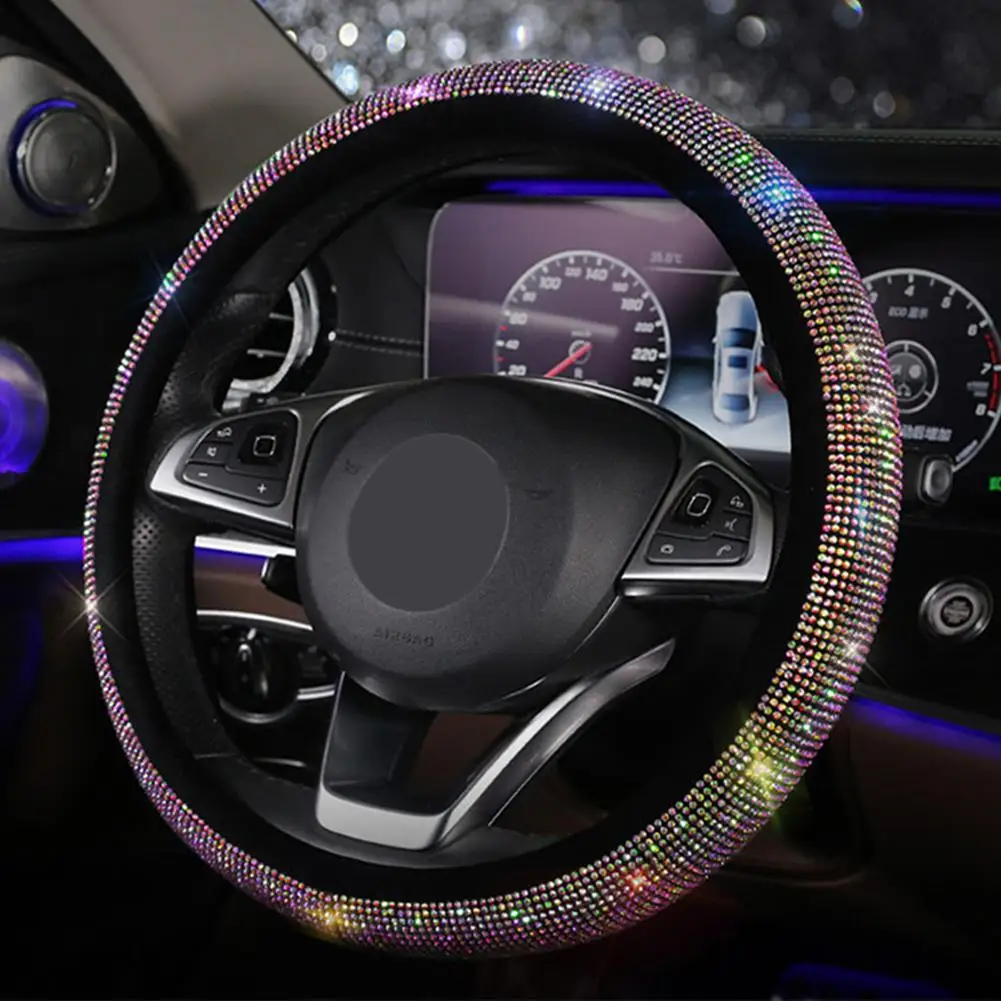 Car Steering Covers with Diamond-studded Handbrake Gear Shift Seat Belt Shoulder Pad Rhinestone Cover Interior Accessories
Car Steering Covers with Diamond-studded Handbrake Gear Shift Seat Belt Shoulder Pad Rhinestone Cover Interior Accessories