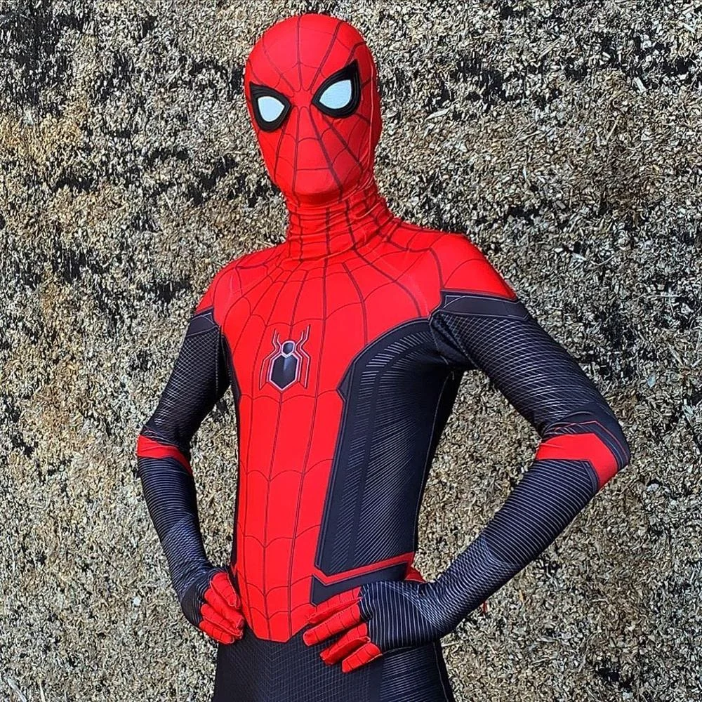 Newest Far From Home Cosplay Costume 3D Print Man Spandex Zentai Bodysuit Superhero Suit Adults/Kids
Newest Far From Home Cosplay Costume 3D Print Man Spandex Zentai Bodysuit Superhero Suit Adults/Kids