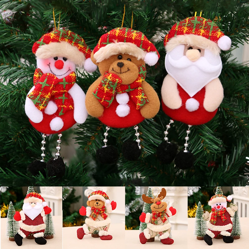 1 шт., Новогодняя подвеска в виде Санта-Клауса и лося 
1 шт., Новогодняя подвеска в виде Санта-Клауса и лося